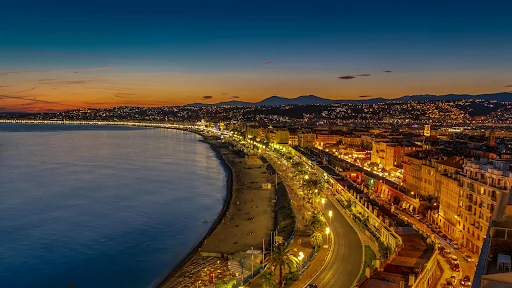 Seafront In Nice