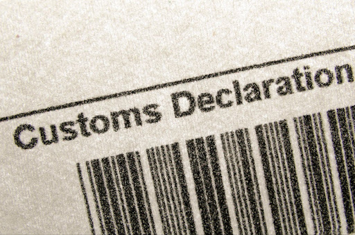 Customs declaration