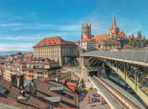 Lausanne et sa cathédrale Notre Dame